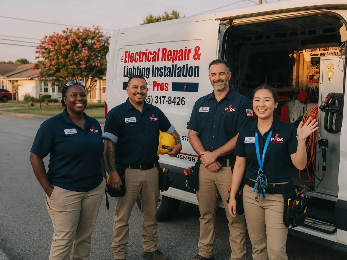Licensed Electrician company in Van Alstyne, TX